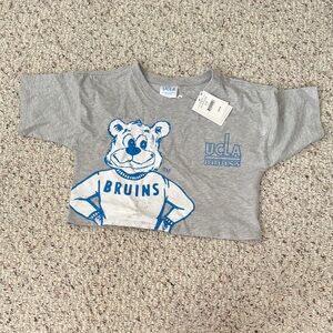 UCLA Bruins Kids Gray T-Shirt Cropped